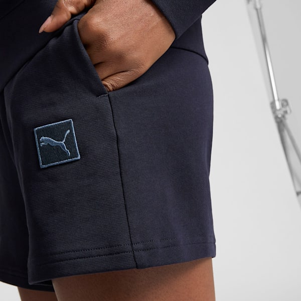 Essentials Elevated Women's 5" Mid-Rise Shorts, New Navy, extralarge